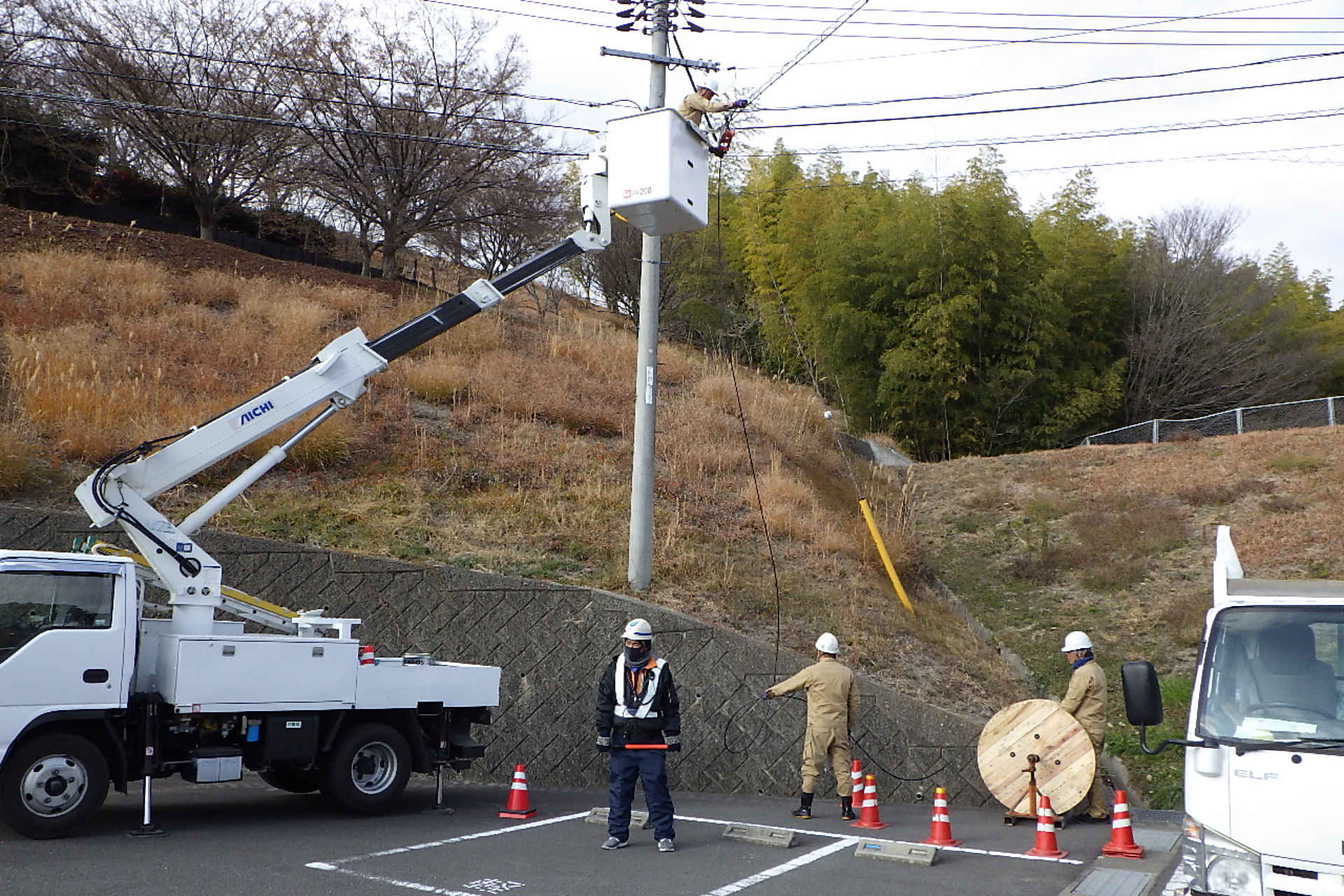 ケーブルテレビ施設工事のイメージ画像